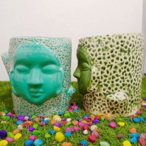 Budha face planter for piece L9*W6.5