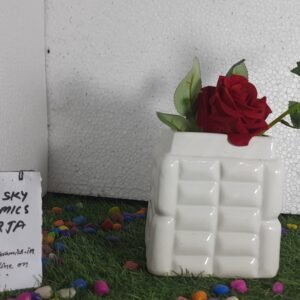 Barfi cutting design pot