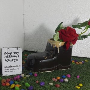 Shoes planter and pots ceramics