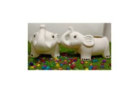 Elephant pot L8*W4