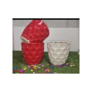 Square Dot pot H7"D7"