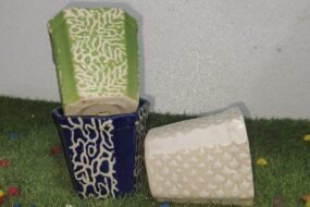 R.D square pot H5.5*D4.5