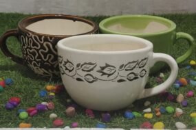 Cup planter and pots H4. 5*D6