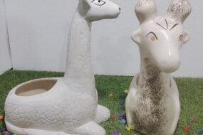 Zebra pot ceramic H13*D4.5