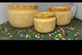 Jaipuri 3pcs set H9*D12