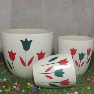 Flowers screen set H8.5*D9