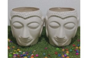 Budha peace  pot H8.5*D6