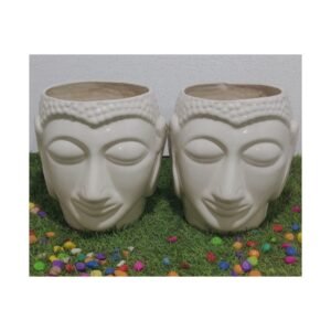 Budha peace  pot H8.5*D6