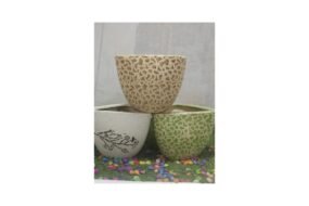 Rectangle pot H6.5*D7.5