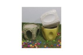 Star pot ceramic H5*D5