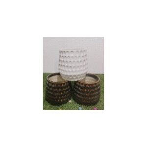 Dot pot ceramic H5*D4