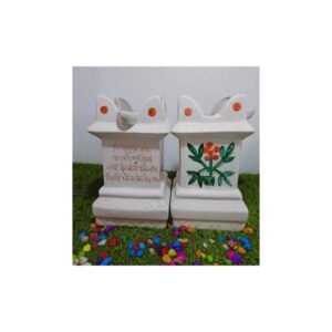 White Tulsi pot khurja