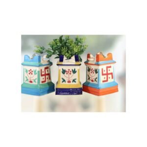 Tulsi planter indoor decorative.